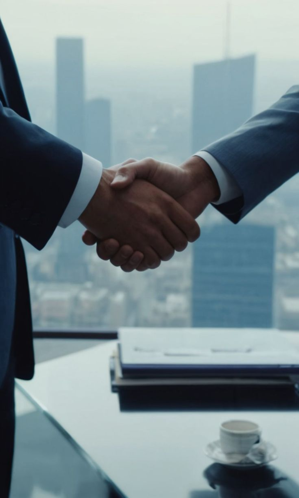 Strategic Partnership Handshake